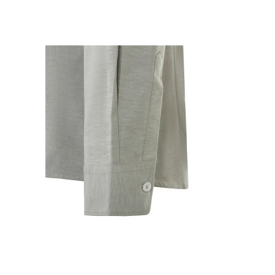 VL PRITHVI MAN. Camisa Oxford (180 g/m²) para homem em algodão (50), poliéster (45) e elastano (5)